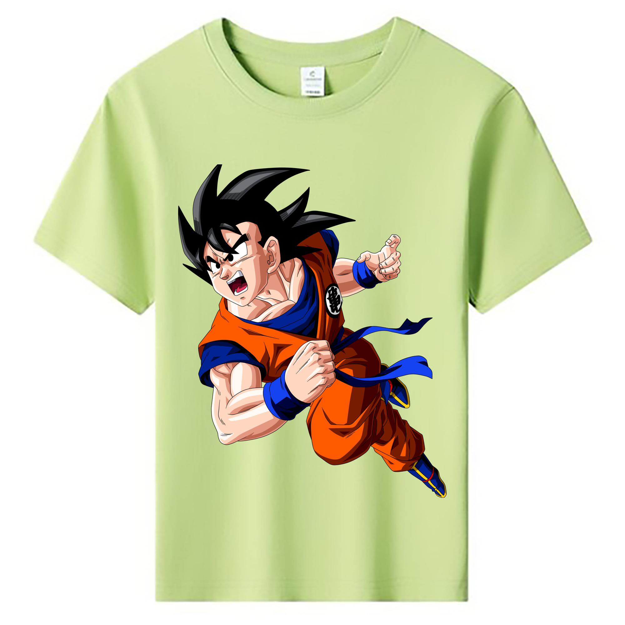 （画像用） ドラゴンボール 孫悟空（そん ごくう）Son Goku カカロット DRAGON BALL Kakarotto 綿100％キッズTシャツ（フロントプリント）